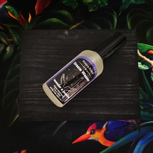 Dream Weaver Spray | lavender & jasmine | room and linen spray | cleansing spray | rainbow moonstone | witchy products | witch made | vegan