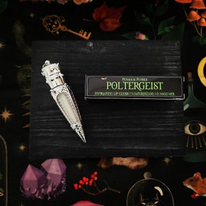 Poltergeist Lip Gloss | watermelon | iridescent green | witchy makeup | witchy lip gloss | goth makeup| vegan and cruelty-free
