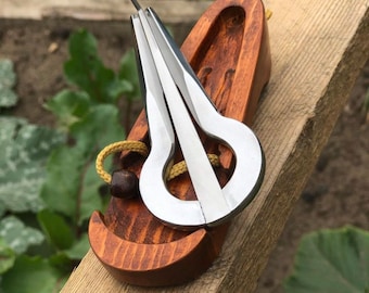 Handmade Jaw Harp Professional Musical Instrument Vargan Blacksmith Crafted