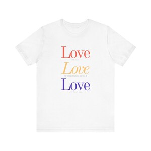 Love Yourself Unisex Tee, Positive Vibes T-Shirt, Inspirational Quote Top, Self-Love Shirt, Motivational Clothing, Gift for Her, Graphic Tee