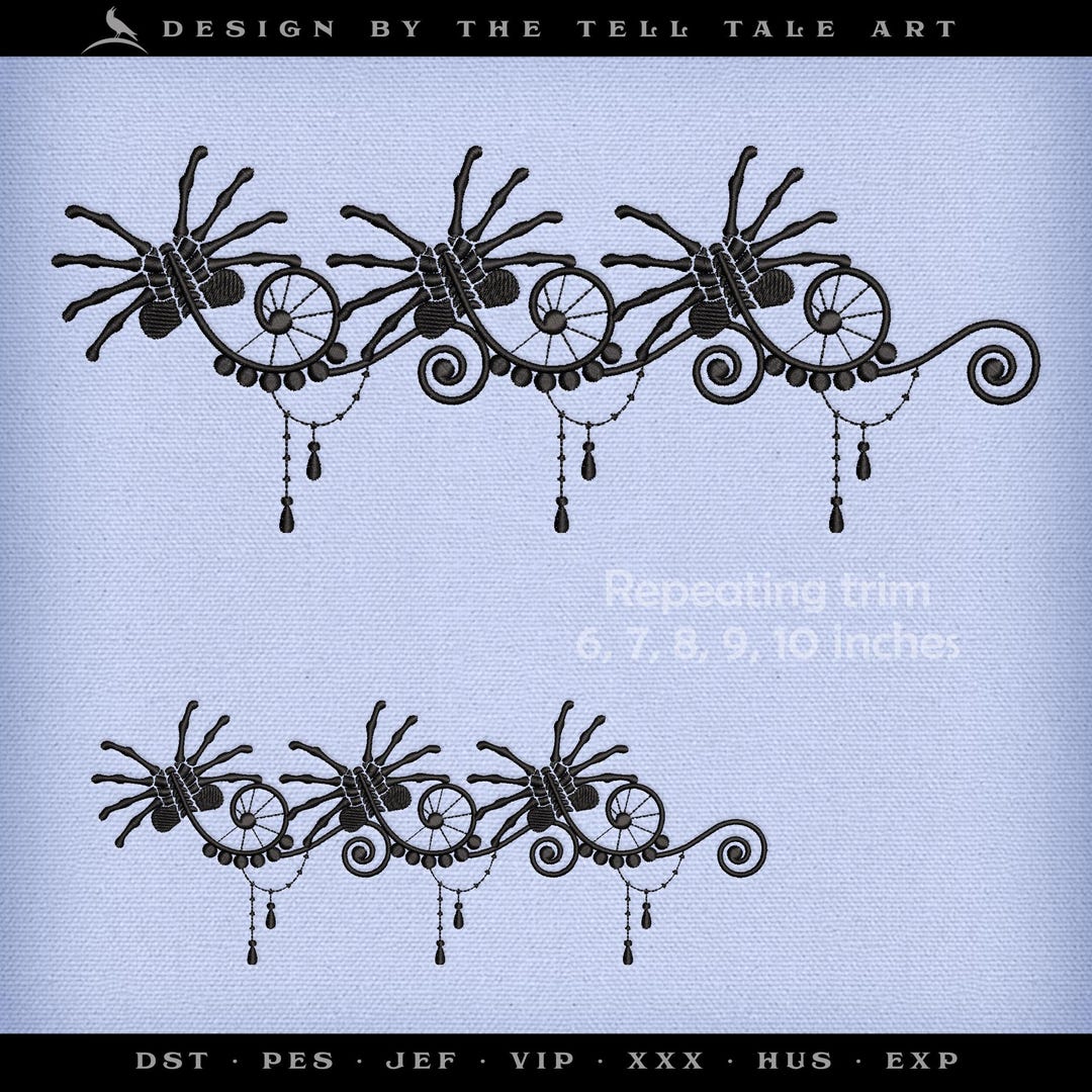 Full Set of Alien Lace Trim Embroidery – Sci-fi Fans & Cosplay ...