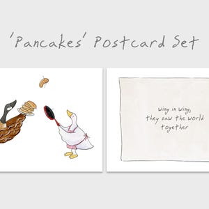 Jeu de cartes postales Crêpes
