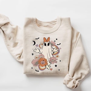 Halloween Ghost Shirt, Halloween Shirt, Halloween Sweatshirt, Spooky Shirt, Skeletons Shirt, Pumpkin Shirt, Trick or Treat Shirt