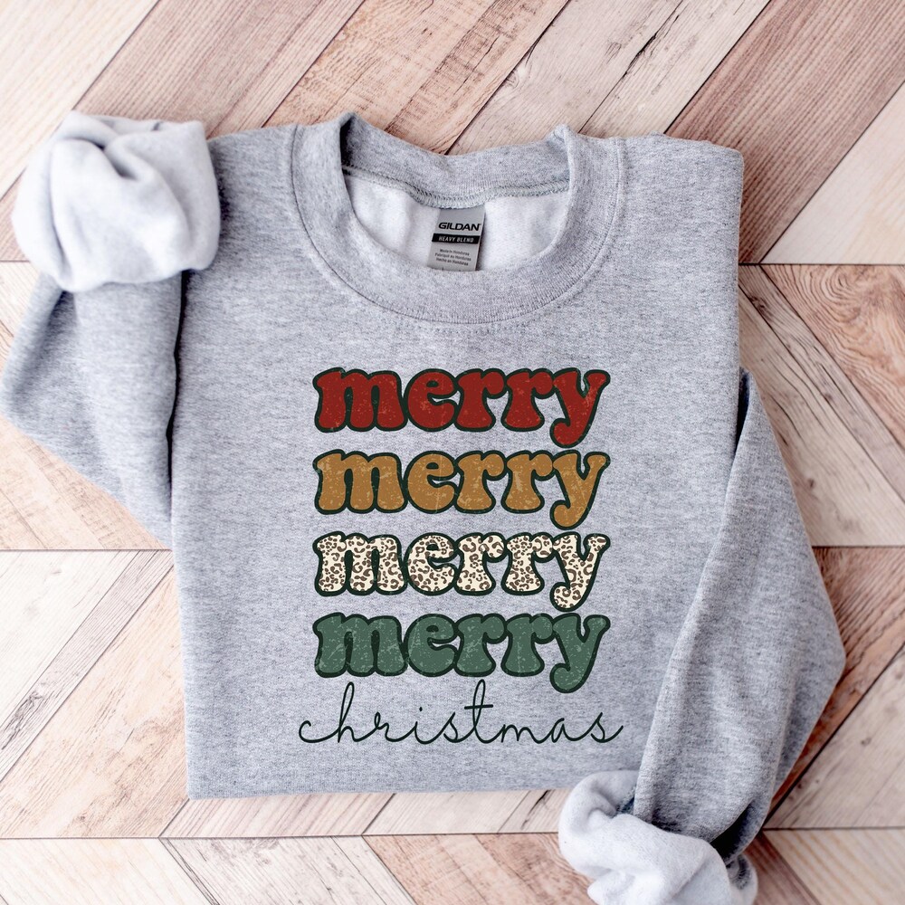 Merry Christmas Sweatshirt, Christmas Sweatshirt, Christmas Shirt, Merry Christmas Shirt, Santa Shirt, Disney Christmas, Christmas Gift Teesummer