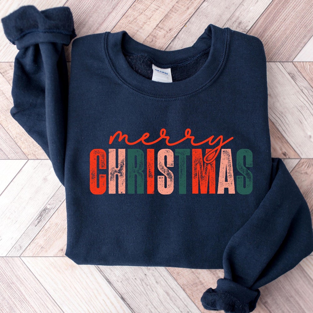 Merry Christmas Sweatshirt, Christmas Sweatshirt, Christmas Shirt, Merry Christmas Shirt, Santa Shirt, Disney Christmas, Christmas Gift Teesummer