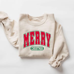 Merry Christmas Sweatshirt, Christmas Sweatshirt, Christmas Shirt, Merry Christmas Shirt, Santa Shirt, Christmas Gift, Disney Christmas