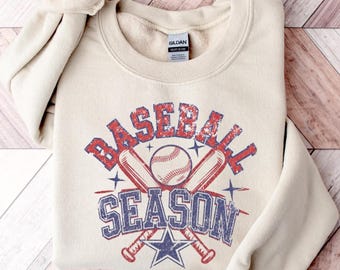 Felpa con cappuccio retrò per la stagione del baseball, maglietta per il giorno della partita di baseball, maglietta per la mamma del baseball, maglietta per il giorno della partita, maglietta per la mamma sportiva, maglietta da baseball