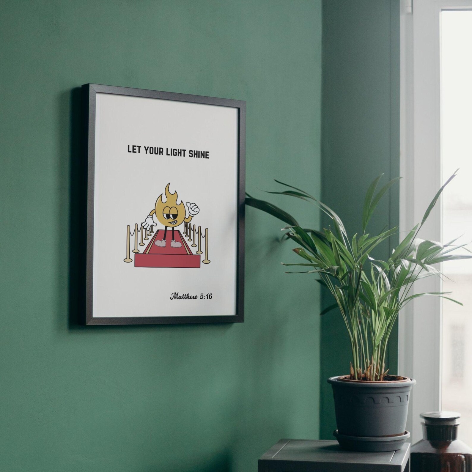 Let Your Light Shine Wall Art | Digital Download | Printable Wall Art ...