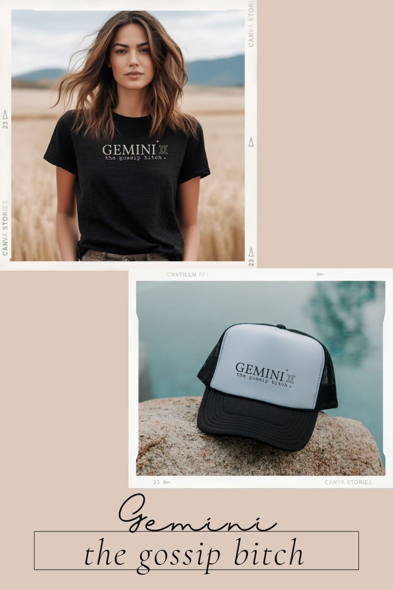 Gemini Zodiac Tshirt Gemini Birthday Bitch Shirt Gemini Zodiac Gift for ...