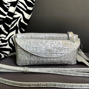 Bolso de hombro de cuero hecho a mano: cartera y bolso de mano multifuncional para teléfono