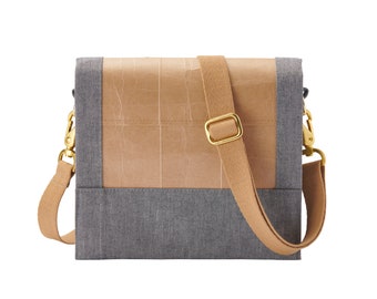 Sac bandoulière beige