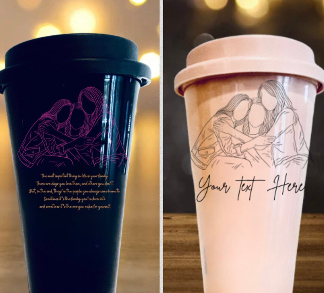 Travel Coffee Cup Best Friend Personalized Customized Etsy