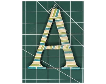 Handmade Letter Mosaic