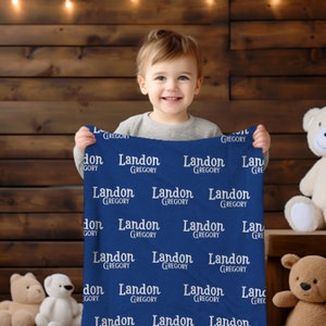 CUSTOM Kids Name Blanket, Personalized Name Blanket, Baby Name Blanket, Kids Custom Blanket, Plush Blanket Name Blanket for Boy or Girl