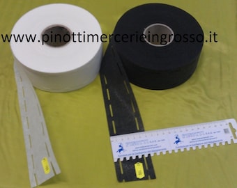 4cm high (4+1+1) die-cut thermoadhesive tape for belt reinforcement - 100m roll