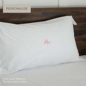 Personalised Name Pillowcase: Ophelia
