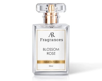 Blossom Rose - Luxury unisex fragrance cologne perfume spray for men/women - 50ml - Long-lasting Extrait de parfum dupe