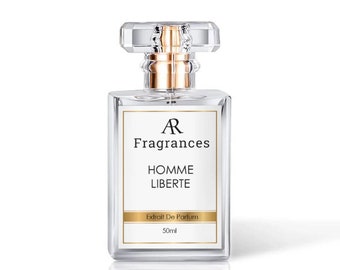 Homme Liberte Luxury-inspired fragrance cologne spray for men, 50ml, Long-lasting Extrait de parfum dupe