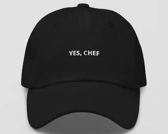 Yes, Chef Culinary Unisex Embroidered Hat