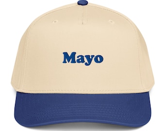 Mayo Embroidered Adult Unisex 5 panel Hat