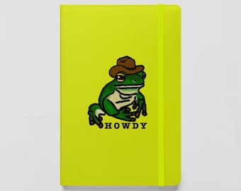 Cowboy Frog Notebook