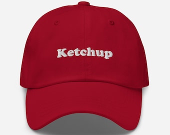 Ketchup Embroidered Unisex Hat