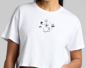 BTS Jung Kook CK Parody Women’s crop top