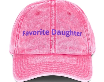 Favorite Daughter Embroidered Vintage Hat