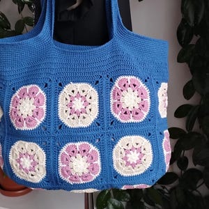 Bunte häkeln Afghan Tasche - Stylische Damen Tasche für jeden Anlass - Geschenk für Sie