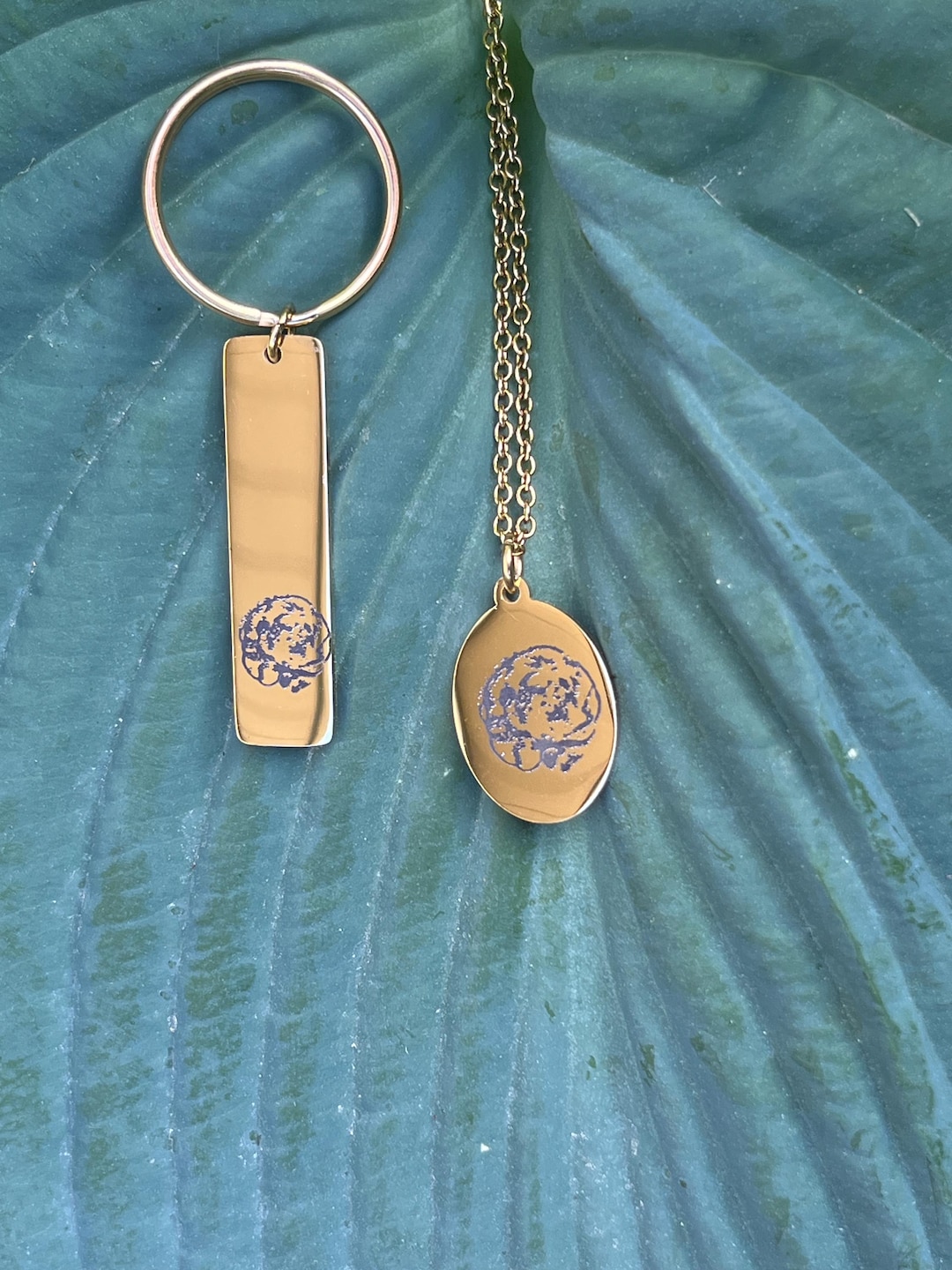 Custom Embryo Engraved Stainless Steel Keychain. Put Your Embryo ...