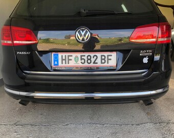 VW Passat B7 Variant Chromzierleiste - Heckklappenakzent - Premium Auto-Heckdetails - Glanzverstärker