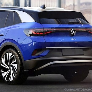 Kaufe Für Volkswagen VW ID4 ID.4 CROZZ 2022 2023 ABS Kohlefaser  Autotürschweller Schwellerplatte Schutzblech Schutzabdeckung Verkleidung