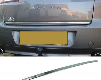 Renault LAGUNA III HB - Premium Chrome Trim Strip Tailgate Tuning Rear Door