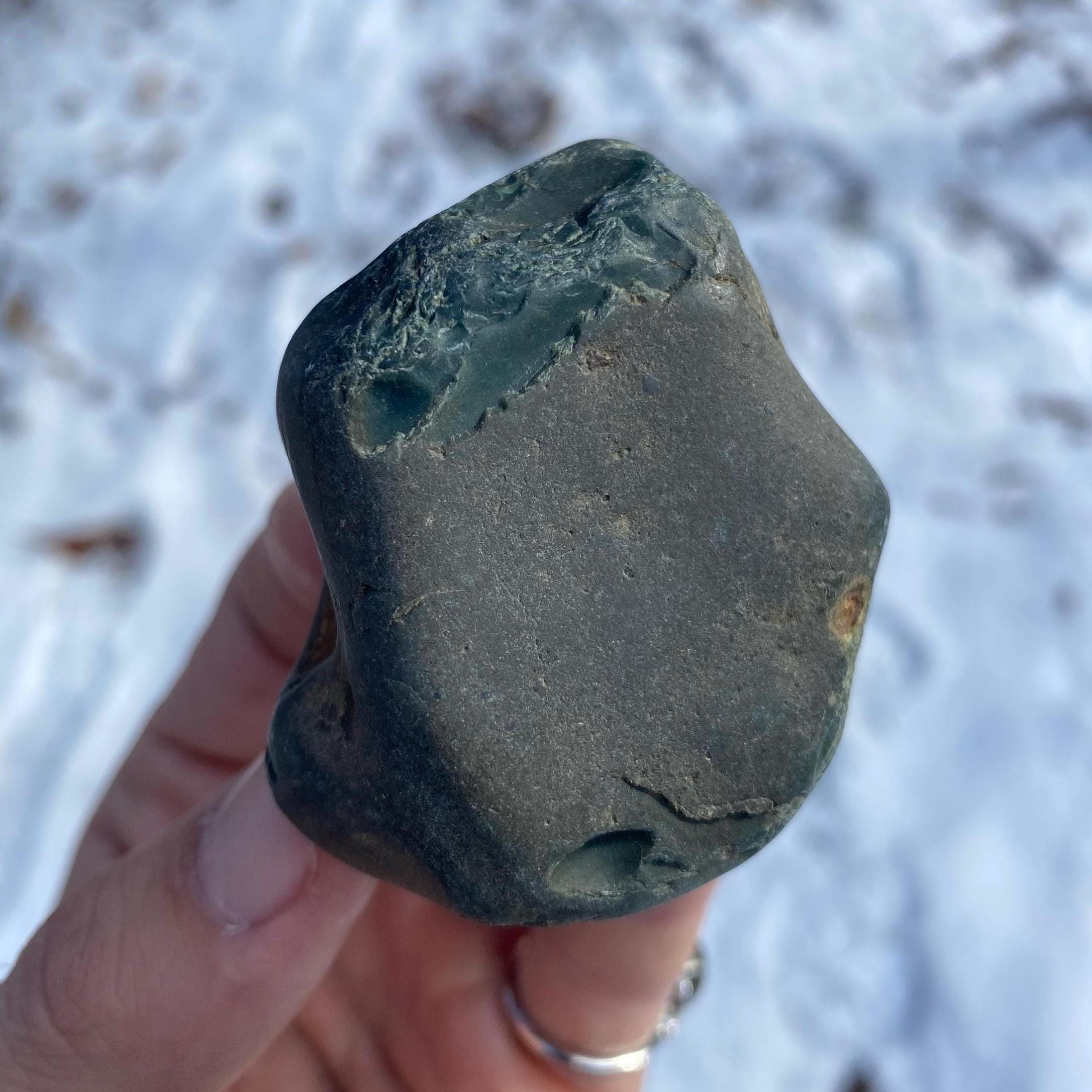 Green Jasper Stone Natural Shape
