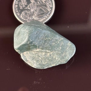 Rough Green Washington Nephrite Jade Stone