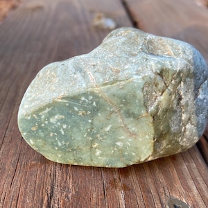 Mint Nephrite Jade Stone Washington State