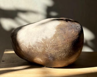 Small Ikebana Vase for Bouquets | Ceramic Vase for interior | Flower vase | Pit Firing  | Organic Home Decor