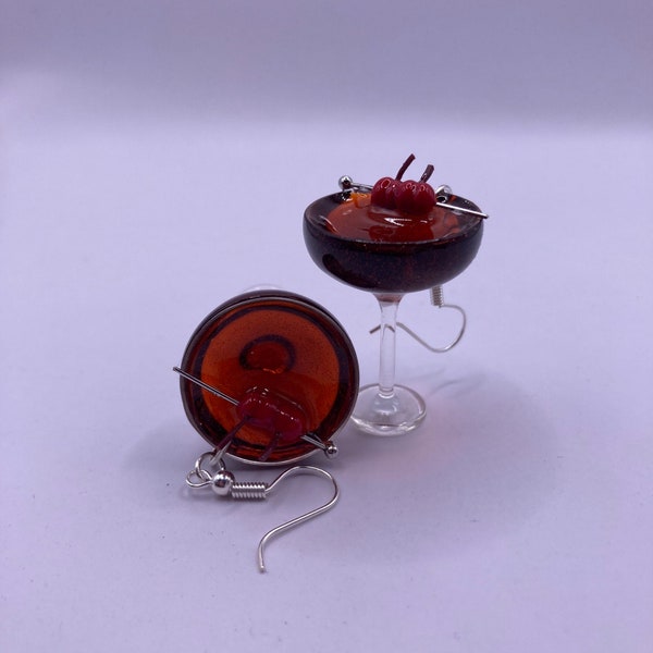 Manhattan Martini Earrings