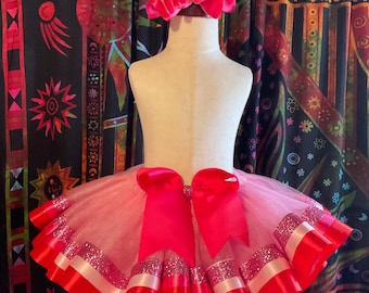 pretty bright pink princess tutu
