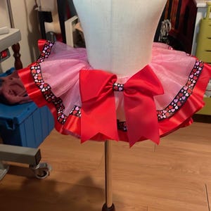 Tutu set with hearts