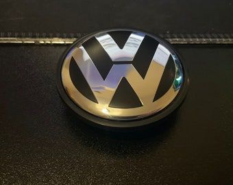 Vintage VW Volkswagen Alloy Badges Wheel Center Caps 65mm 1Pc