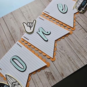 The Big One High Chair Banner The Big One Surf Birthday Surf High Chair Banner The Big One Decor The Big One Shirts Surfs Up Birthday