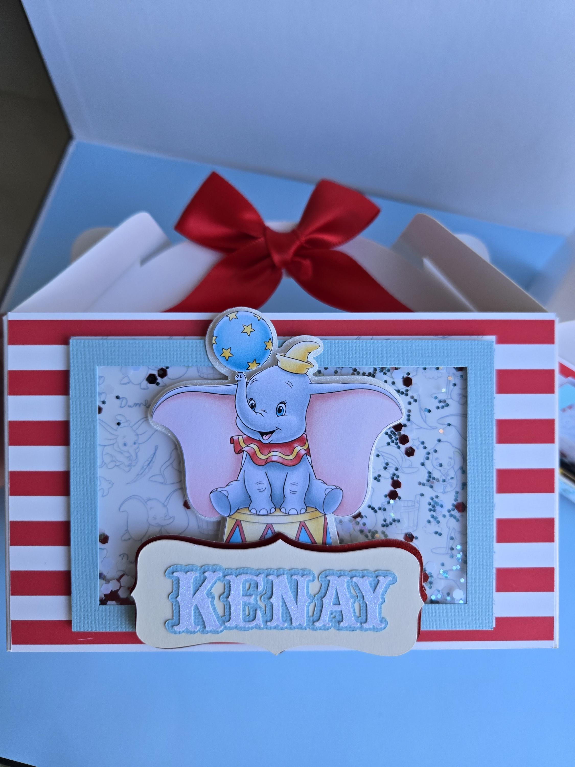Dumbo Gable Boxes Dumbo Favor Boxes Dumbo Candy Favors Circus Gable ...