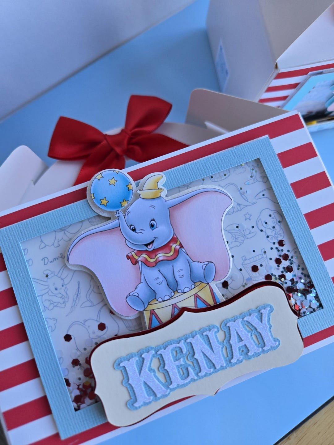 Dumbo Gable Boxes Dumbo Favor Boxes Dumbo Candy Favors Circus Gable ...