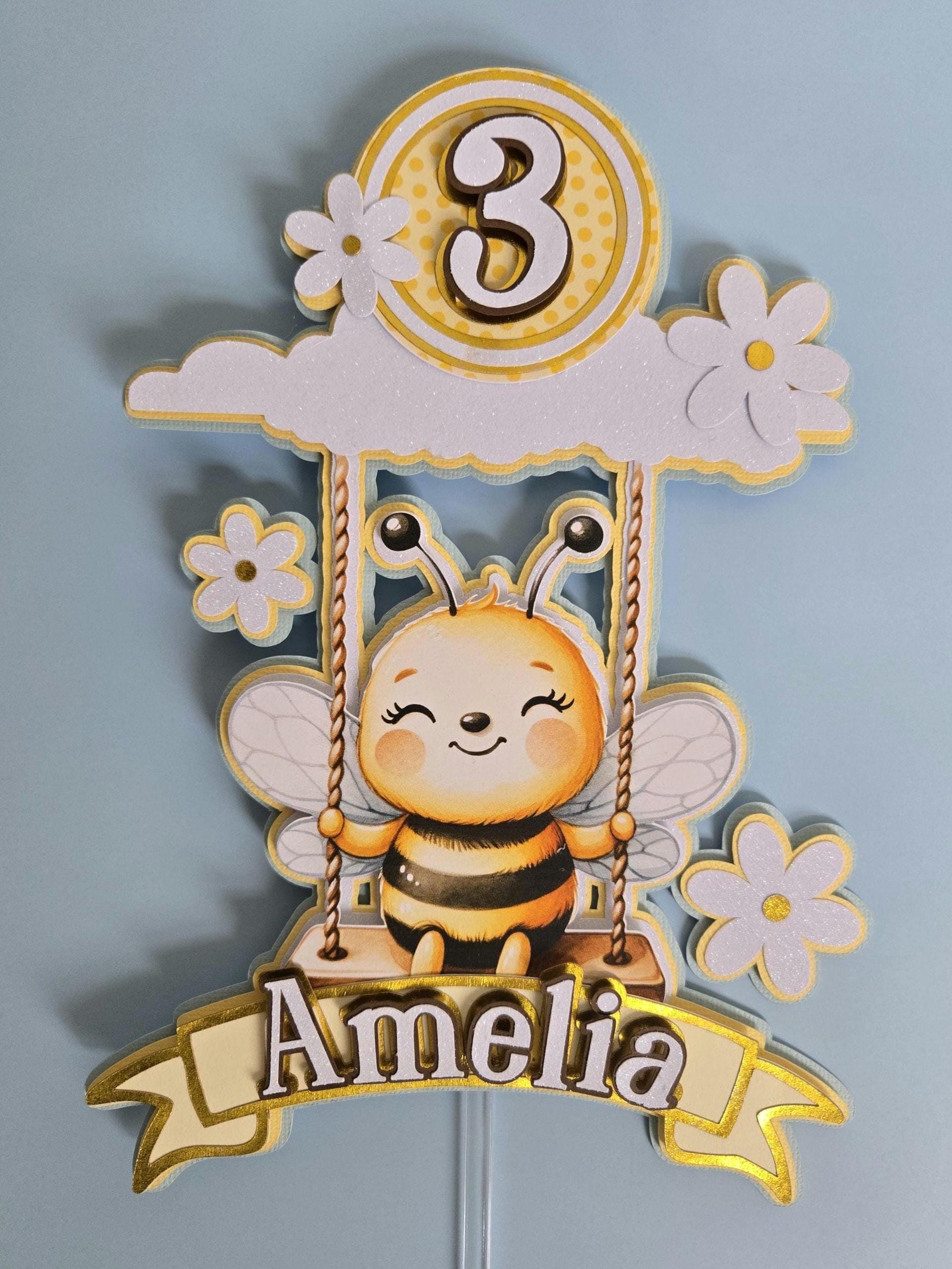 Bee-utiful Bee Topper main image 1