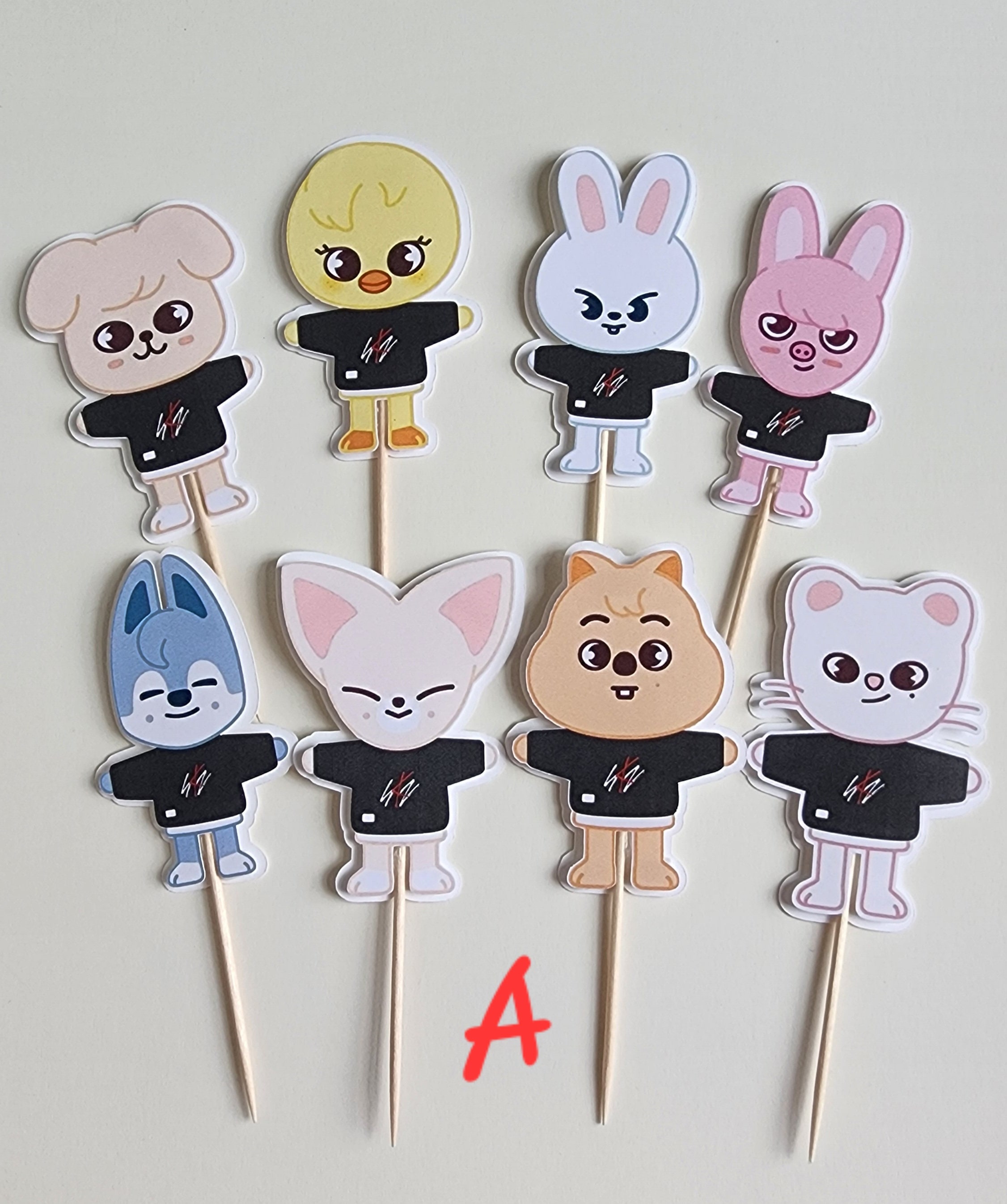 Stray Kids Skzoo Cupcake Toppers Skzoo Cupcake Topper Stray Kids