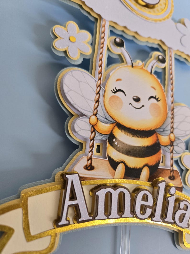 Bee-utiful Bee Topper main image 0