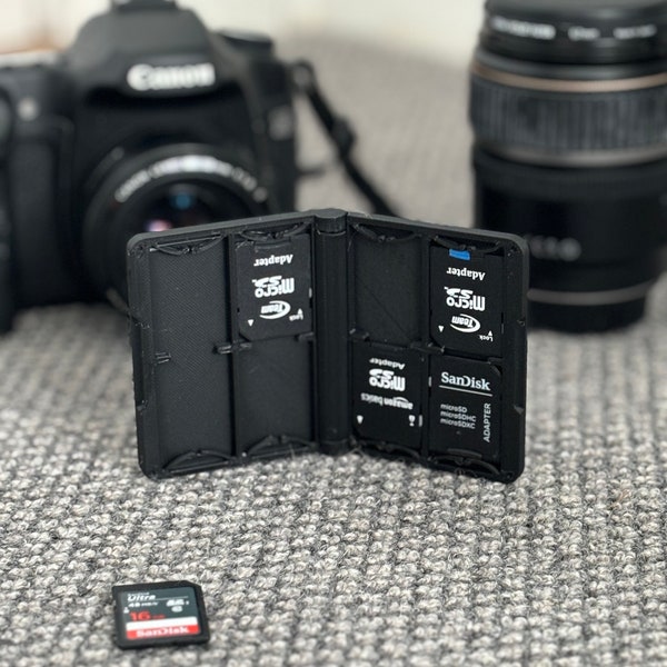 Magnetic SD Card Wallet
