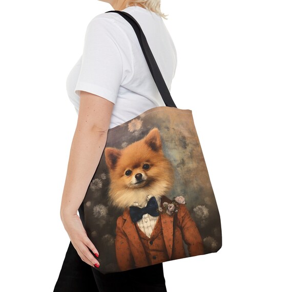 Toy Pomeranian Shoulder Bag - Hunter Toy Pomeranian Shoulder Bag - Hunter
