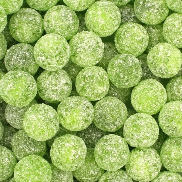 Mega Sour Apple, Barnetts super sour sweets, traditional sweets SOUR